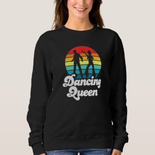Sweatshirt les années 70 Disco Retro Sunset Dancing Queen 1
