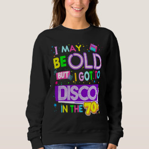 Sweatshirt les années 70 Pour Femmes Rave tenue & les années