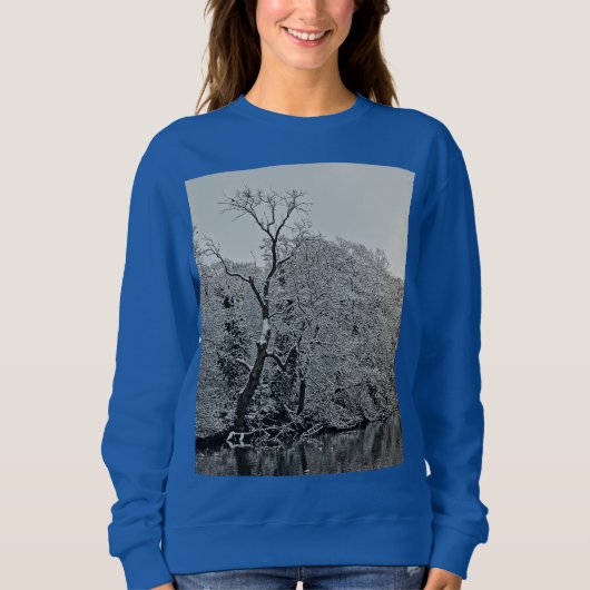 Sweatshirt Les arbres, à l'eau (Devant)