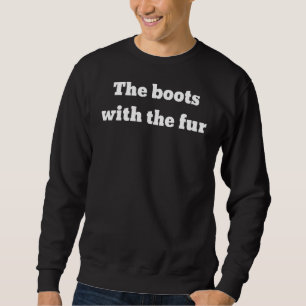 Sweatshirt Les Bottes Avec La Fourrure