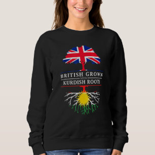 Sweatshirt Les Britanniques Cultivent Avec Des Racines Kurdes