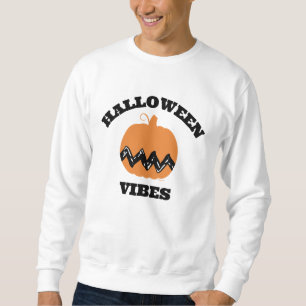 Sweatshirt Les cacahuètes Charlie Brown Orange Citrouille