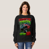 Sweatshirt Les Camions Monster Sont Des Enfants De Jam Mon Ca (Devant entier)