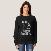 Sweatshirt Les Campeurs Ont Plus De Plaisirs (Devant entier)