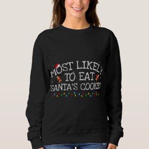 Sweatshirt Les Chemises De Noël Les plus probables Famille Py