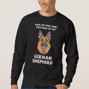 Sweatshirt Les Cheveux Sur Ce Fourni Par Mon Berger Allemand