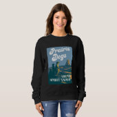 Sweatshirt Les chiens des Prairies sont mon esprit animal (Devant entier)