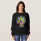 Sweatshirt Les Chiens Sont Mes Gens Préférés 3 (Devant entier)