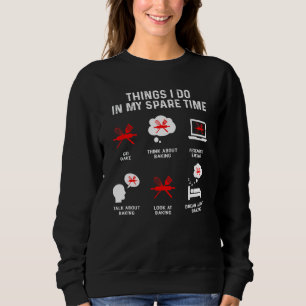 Sweatshirt Les Choses Que Je Fais Dans Mon Temps Libre Regard