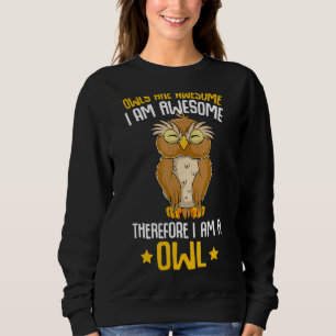 Sweatshirt Les chouettes sont des filles superbes garçons Enf