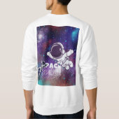 Sweatshirt Les deux astronos latéraux (Dos)