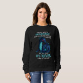 Sweatshirt Les Dragons Devraient Sérieusement Cesser D'Attend (Devant entier)