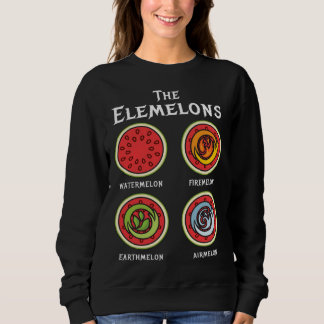 Sweatshirt Les Elemelons I Végétalien Végétarien Protection d