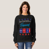 Sweatshirt Les Éléments De Firework Merica Firework Director (Devant entier)