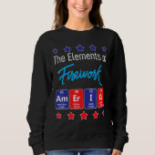 Sweatshirt Les Éléments De Firework Merica Firework Director (Devant)