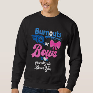 Sweatshirt Les Enfants Brûlent Ou Bows Votre Grand Sis Aime V