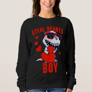 Sweatshirt Les enfants de Dinosaur volent son coeur Saint Val