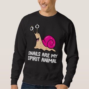 Sweatshirt Les escargots sont mon esprit Animal