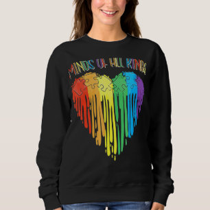 Sweatshirt Les Esprit Autistes De Toutes Sortes Embrassent La