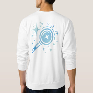 Sweatshirt Les étoiles à crémaillère, phare de l'ère numériqu