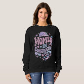 Sweatshirt Les femmes dans la construction : un empowerment r (Devant entier)