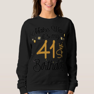 Sweatshirt Les femmes de la reine de 41 ans font place à mon