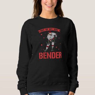 Sweatshirt Les Femmes De Mon Chemin Se Bender Pour Une Dame D