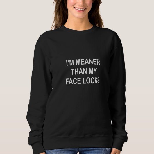 Sweatshirt Les femmes, je suis plus significative que mon vis (Devant)