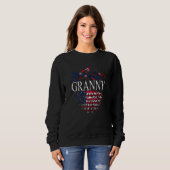 Sweatshirt Les Femmes Mes Gens Préférés M'Appelent Granny Wil (Devant entier)