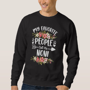 Sweatshirt Les femmes mes gens préférés me traitent de non-i