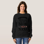 Sweatshirt Les Femmes Mes Plus Grandes Bénédictions M'Appelen (Devant entier)