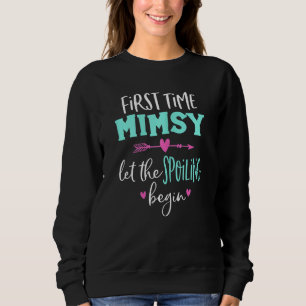 Sweatshirt Les Femmes Première Fois Mimsy Laisser Le Spoiling