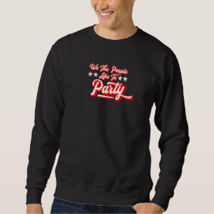 Sweatshirt Les Femmes Usa Patriotique 4 juillet Nous Les Gens
