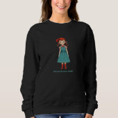 Sweatshirt Les filles peuvent faire plus.. point - édition li (Devant)