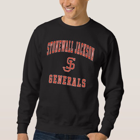 Sweatshirt Les généraux du lycée Stonewall Jackson (Devant)