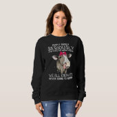 Sweatshirt Les Gens Devraient Sérieusement Cesser D'Attendre (Devant entier)