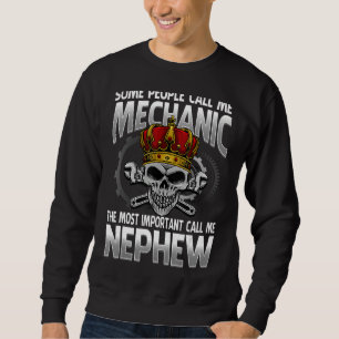 Sweatshirt Les Gens M'Appelent Mécanique Le Plus Important Ap
