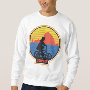 Sweatshirt Les Goonies Retro Mikey équitation Vélo Graphique