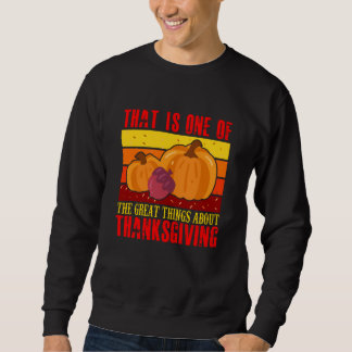 Sweatshirt Les grandes choses de Thanksgiving