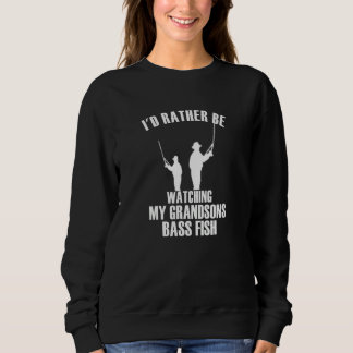 Sweatshirt Les grands-parents préfèrent regarder mes petits-f