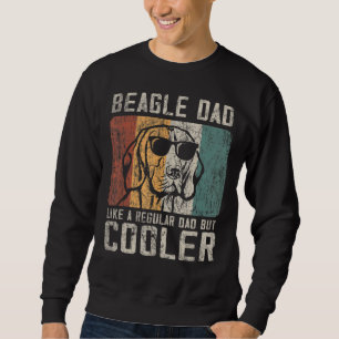 Sweatshirt Les Hommes Beagle Papa Comme Un Père Régulier Mais