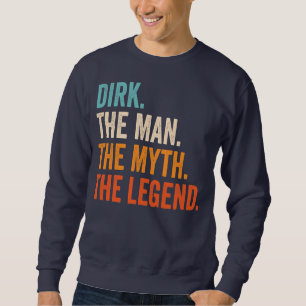 Sweatshirt Les Hommes Dirk L'Homme Le Mythe La Légende