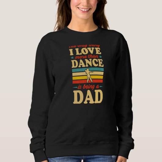 Sweatshirt Les Hommes La Seule Chose Que J'Aime Plus Que La D (Devant)