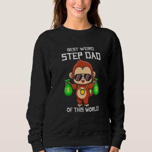 Sweatshirt Les Hommes Meilleur Étrange Étape Papa Sortir De C