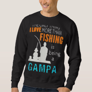 Sweatshirt Les hommes plus que l'amour Pêche Gampa Special Gr