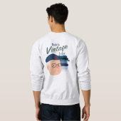 Sweatshirt Les jeans vintages de Bob (Dos entier)