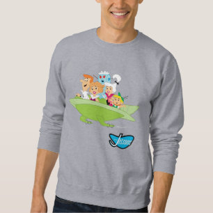 Sweatshirt Les Jetsons La Voiture Volante Familiale