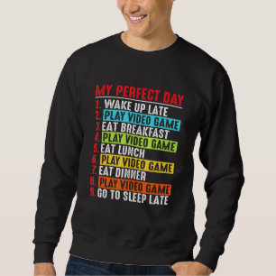 Sweatshirt Les Jeux Vidéos Perfect Day pour les enfants