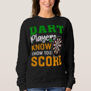 Sweatshirt Les Joueurs De Dart Sont Score