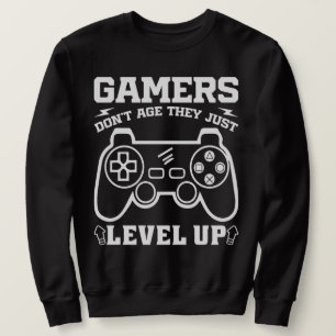 Sweatshirt Les joueurs ne vieillissent pas, ils montent juste